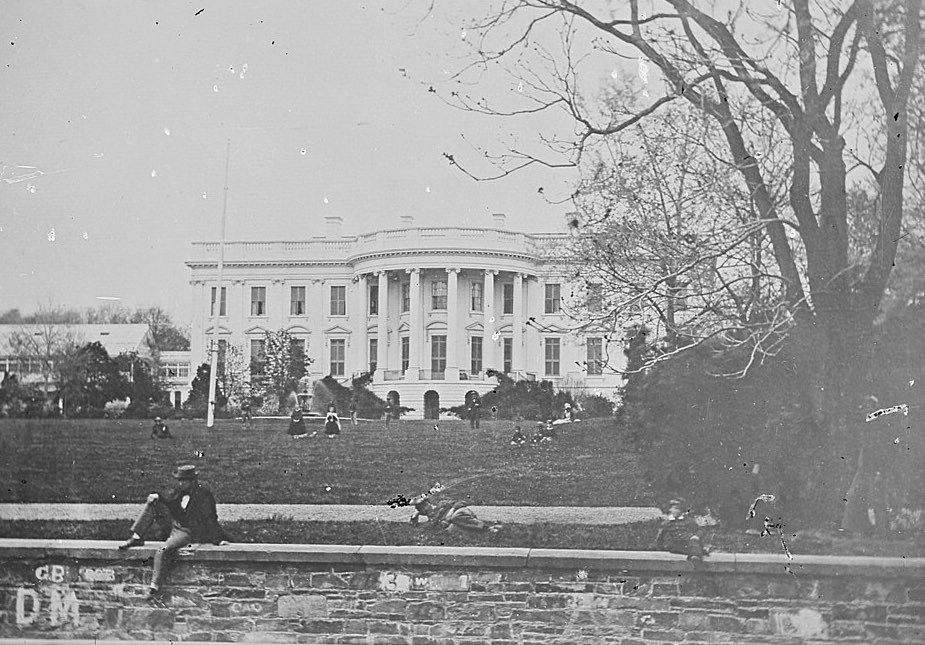 William Stoddard, one of President Lincoln’s secretaries: “If at any time you go down into the [White House] basement, even in cold weather like this, you will be reminded of old country taverns, if not of something you have smelled in the edge of some swamp.”