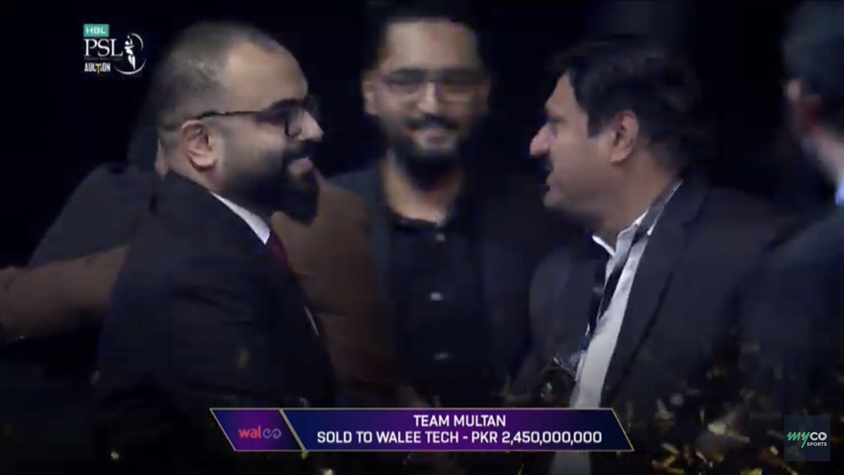 Cricktjunoon's tweet photo. 2️⃣4️⃣5️⃣ Crore 🤯
#multansultans #PSLAuction #WaleeTech https://t.co/SNL5PxY44X