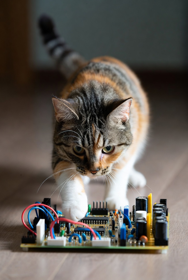 電子工作用の超小型スイッチを大量発注しましたのニャ。