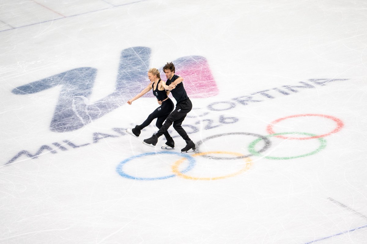 We are buzzing for the Olympic debut of Phebe Bekker and James Hernandez 🤩⛸️

They take to the ice at 6.20 GMT in the ice dance, with George Michael soundtracking their rhythm dance 🎶

#TeamGB | #MilanoCortina2026