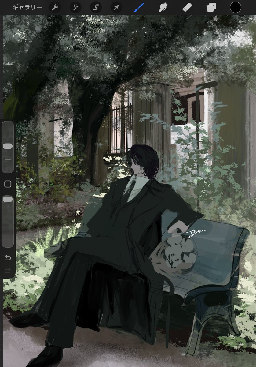 ここからどんどん描き込んでいくよ