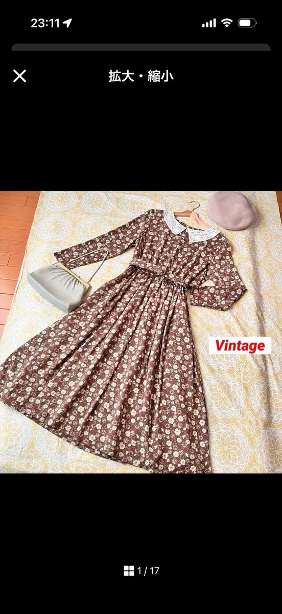 昭和ぽいワンピースがめちゃ可愛い♡全部欲しい