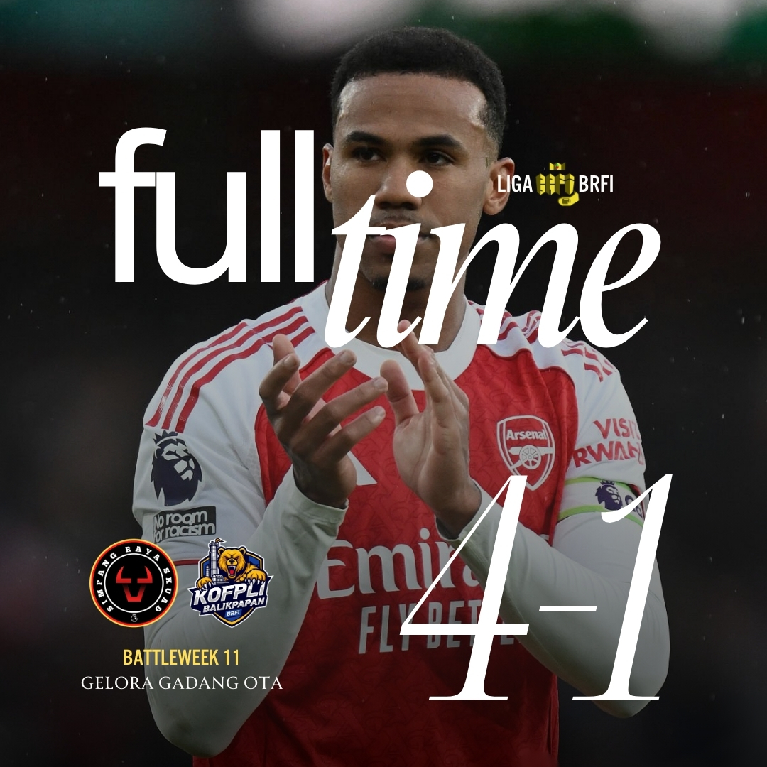 SimpangRayaFPL's tweet photo. Home win, 4–1. Solid performance all around 😎

@RPY7 ⚽️🅰️
@Andhikananda_p ⚽️🅰️
@arsenalprd ⚽️🅰️
@SutanMainFPL ⚽️🅰️
@WiraBangun 🧤

Credit to our opponents - @kofpli_bpp - for the fight, good match!👏 https://t.co/p4rYCIuYX8