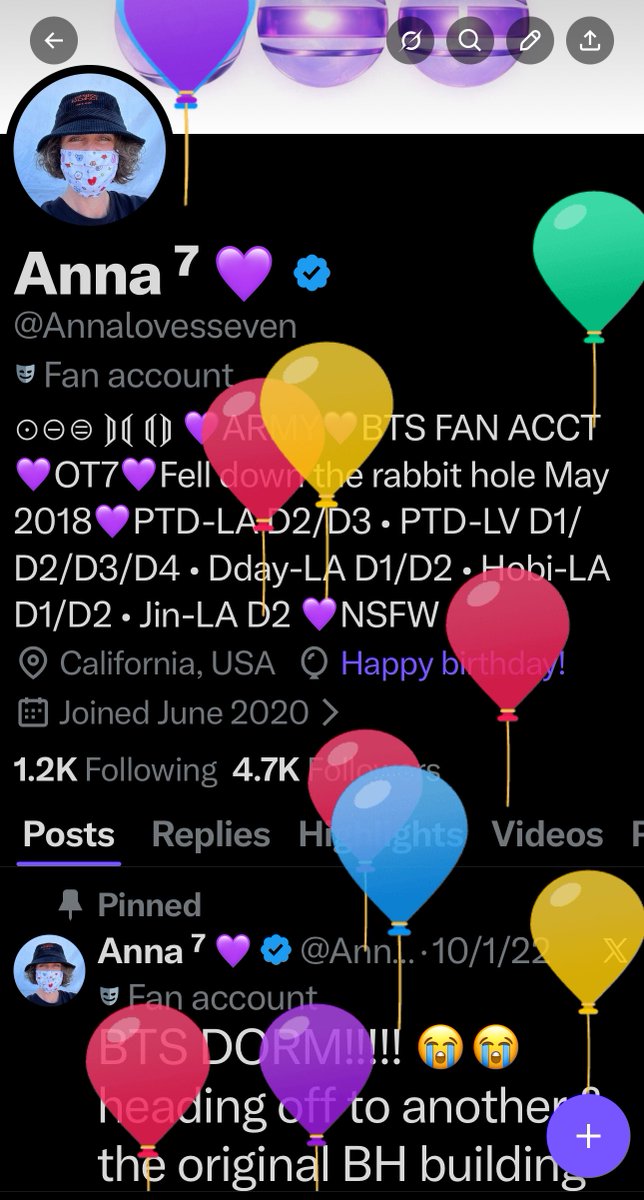 Anna ⁷ 💜 tweet media