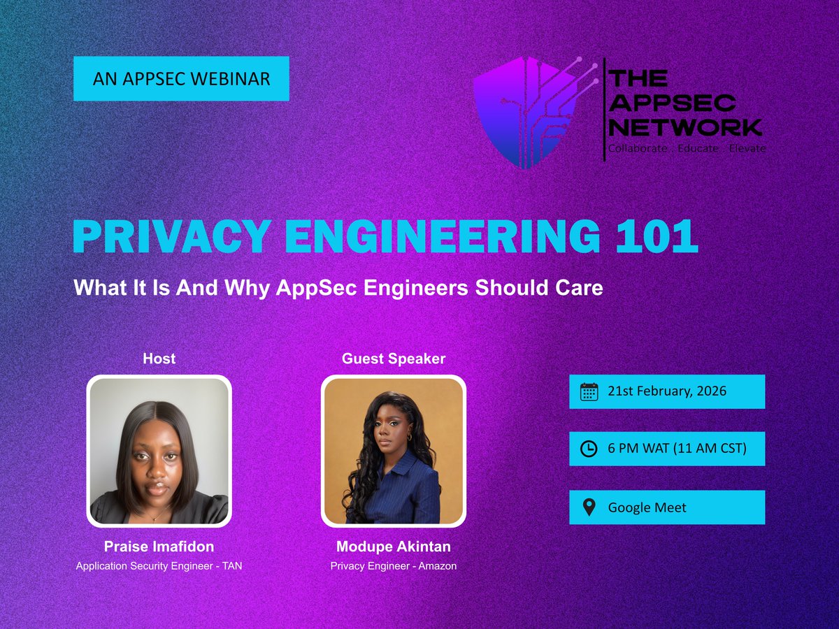 The Appsec Network (TAN) tweet media