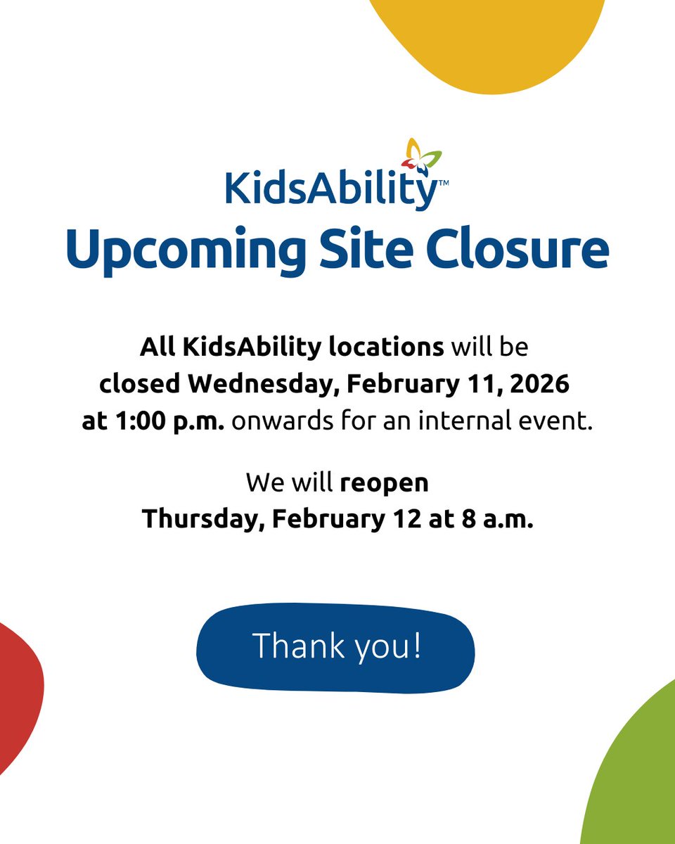 KidsAbility tweet media