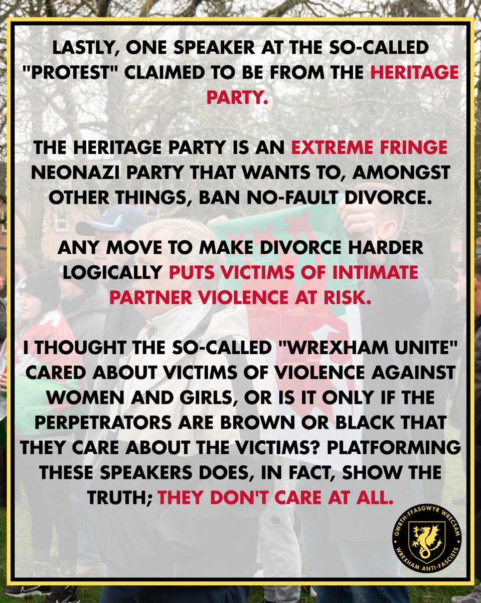 Wrexham Anti-Fascists tweet media