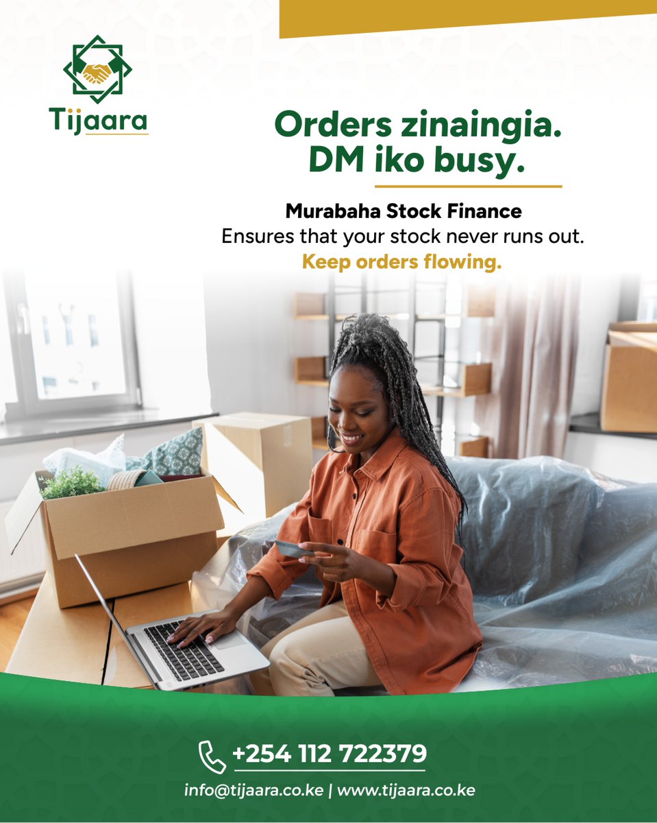 Tijaara_ke's tweet photo. Busy inbox, nonstop orders, that’s the dream. Quick restocking keeps customers happy and ensures the momentum never breaks. Reach us now, let’s keep your orders flowing.

#FastRestock #ProfitReady #SmartStocking #KenyaBusiness https://t.co/7oLDqNdYKK