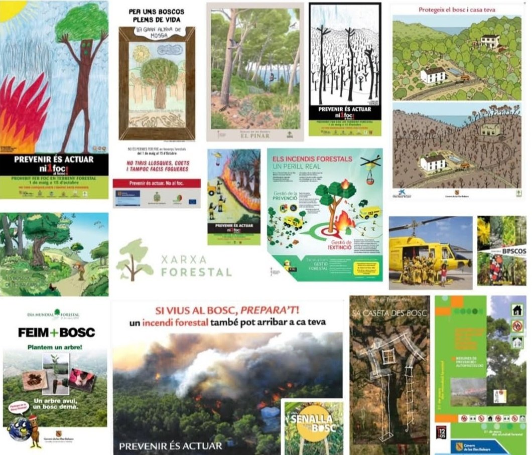 InForestMed's tweet photo. Veinte años generando cultura del riesgo frente al peligro de incendios forestales
Espectacular la labor de
@xarxaforestal para  sensibilizar en el valor de los bosques y en la necesidad de prevenir los incendios en las comarcas forestales de #IslasBaleares
Prevenir es actuar! https://t.co/iU79mSbN2w