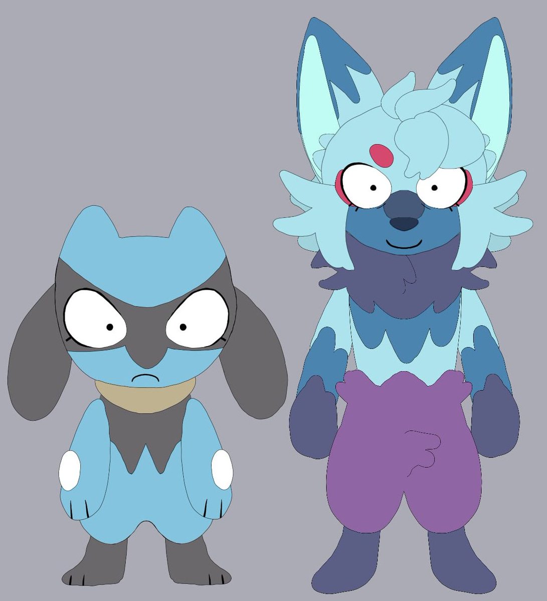 clovershideout's tweet image. im gonna get flamed so bad idk if yall like fakemon or not but uhmhmMaade this guy's parental figure a Taiyotsun because I'm mentally ill! 😂 #killme