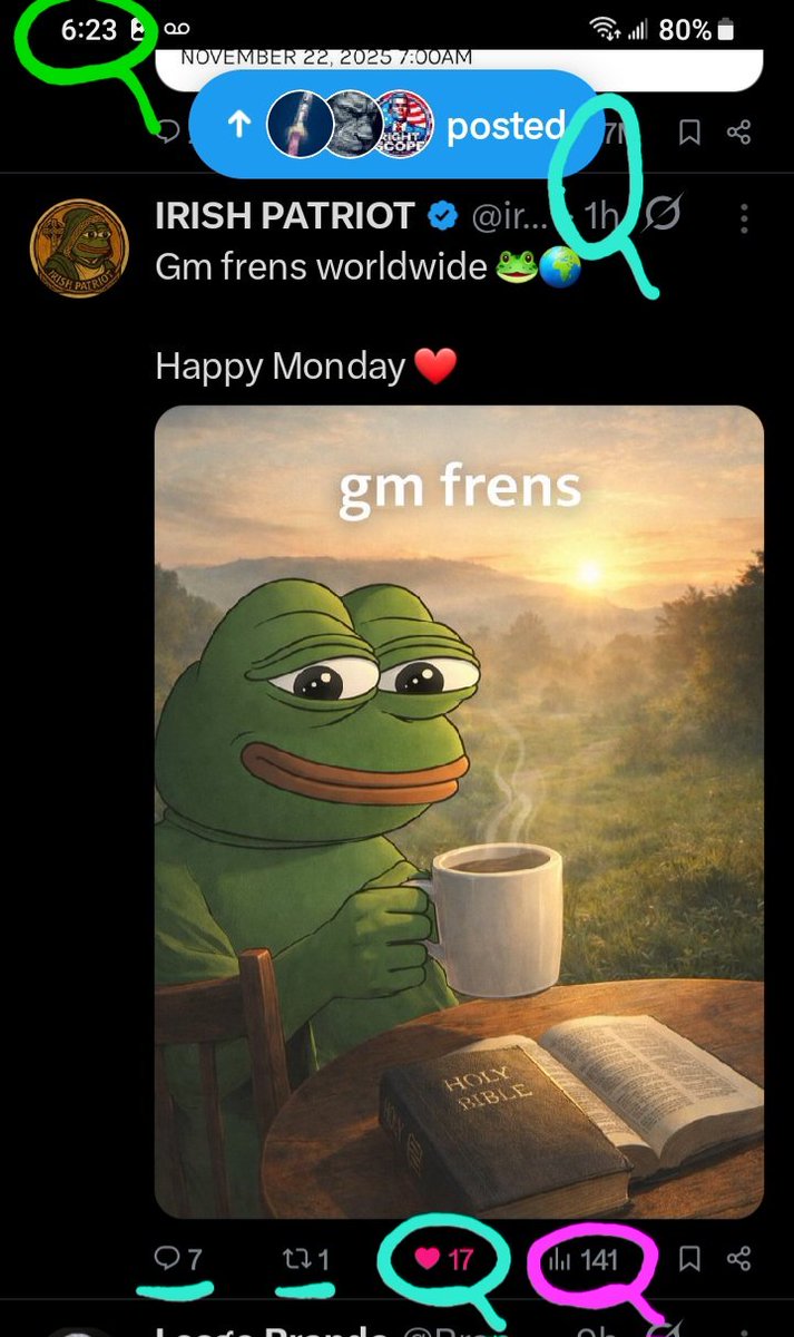 DeanDavis33's tweet image. 🐸1️⃣7️⃣ #Seventeen 🪞
#WhatAreTheOdds 🪽
6️⃣2️⃣3️⃣ #SixTwoThree
1️⃣4️⃣1️⃣ #OneFourOne 🐇