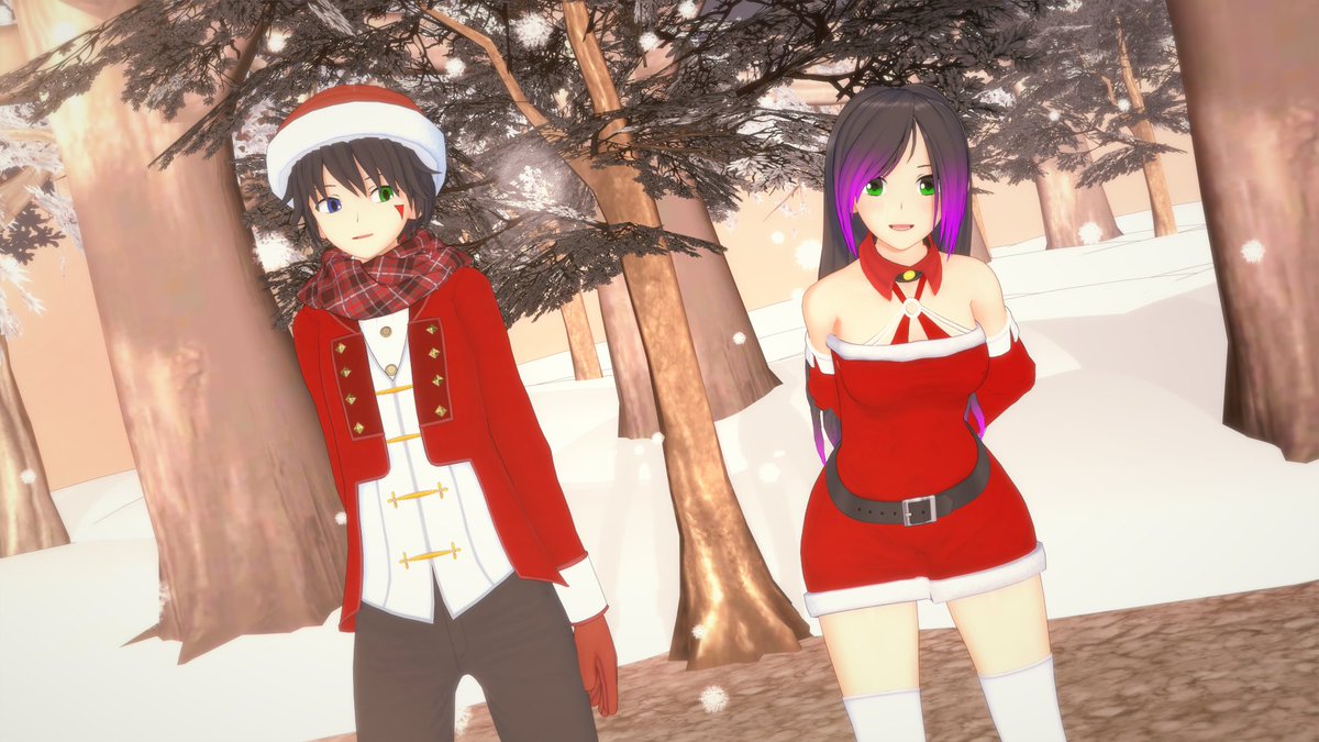 Parte 1 de una comisión pedida por mi <a href="/DiamondGDash2/">TheShadowBoy 🔞 (Open comms)</a> , de sus OC´s The Shadow Boy y Suicide Girl 💚💜
#koikatsu #3D #OC #originalcharacter  #CommissionOpen