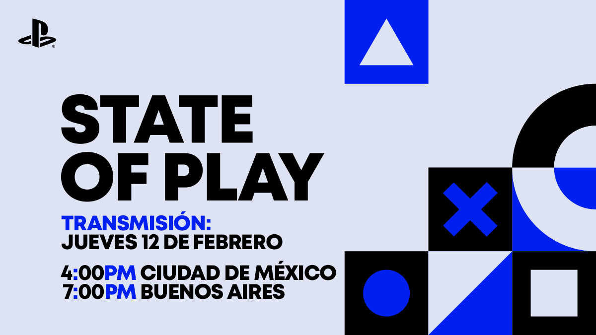 El 12 de febrero se emitirá un nuevo State of Play.

Sintonízalo para disfrutar de más de 60 minutos de noticias, actualizaciones de gameplay y anuncios de estudios de videojuegos de todo el mundo: play.st/4rceBsA