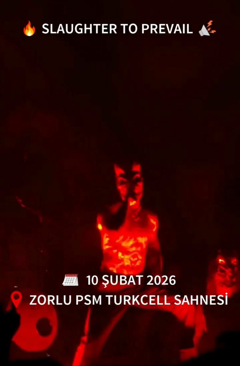 Evet, açıkça satanist olan ve "The Satanist" albümü bile tamamen bu tema üzerine kurulu bu sapkınların, 10 - 12 Subat'taki İstanbul Zorlu'daki konserini iptal etmeye var mısınız? 💥Ve VAR MISINIZ❓

.