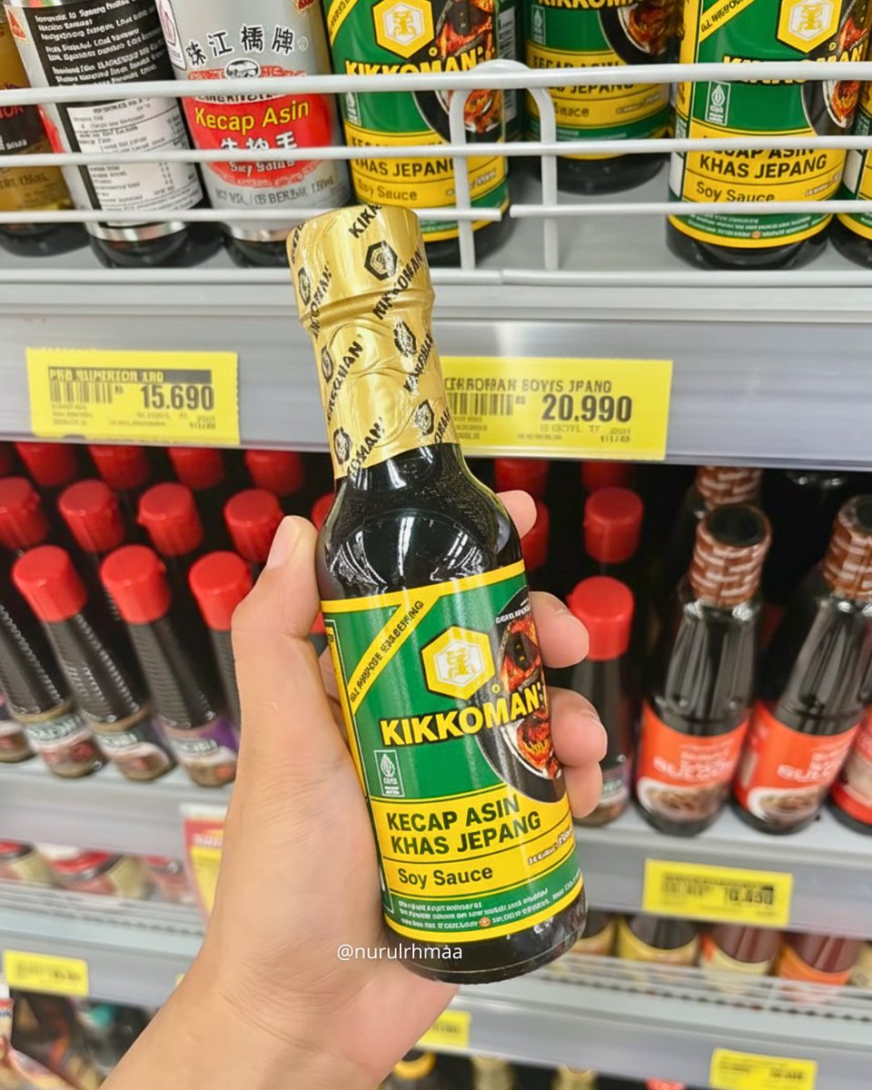 NYESEL BANGET BARU TAU SEKARANG ‼️
Masak biasa tapi rasanya kayak resto?
Ternyata rahasianya di basic seasoning ini 😭✨

1️⃣ Saus Tiram → Panda Brand
2️⃣ Minyak Wijen → Lee Kum Kee
3️⃣ Kecap Asin → Kikkoman
4️⃣ Kecap Ikan → Finna
5️⃣ Kecap Inggris → ABC