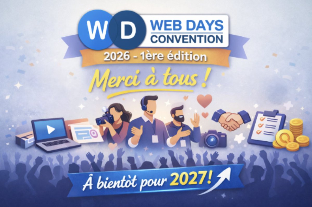 Web Days Convention tweet media