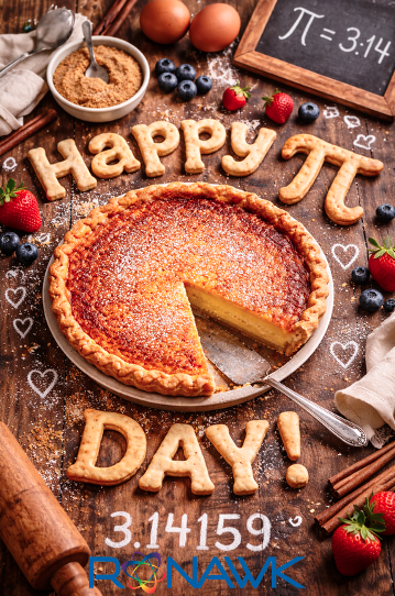RonawkInc's tweet photo. Tomorrow is PI DAY!

Pi has been studied for thousands of years, with early contributions emerging from ancient civilizations including Greece, China, India, Babylon, and Egypt.

Pie can be traced to the Neolithic Period.

For fun, share your favorite Pi or Pie. (add pics) https://t.co/aKxj0qF8rD