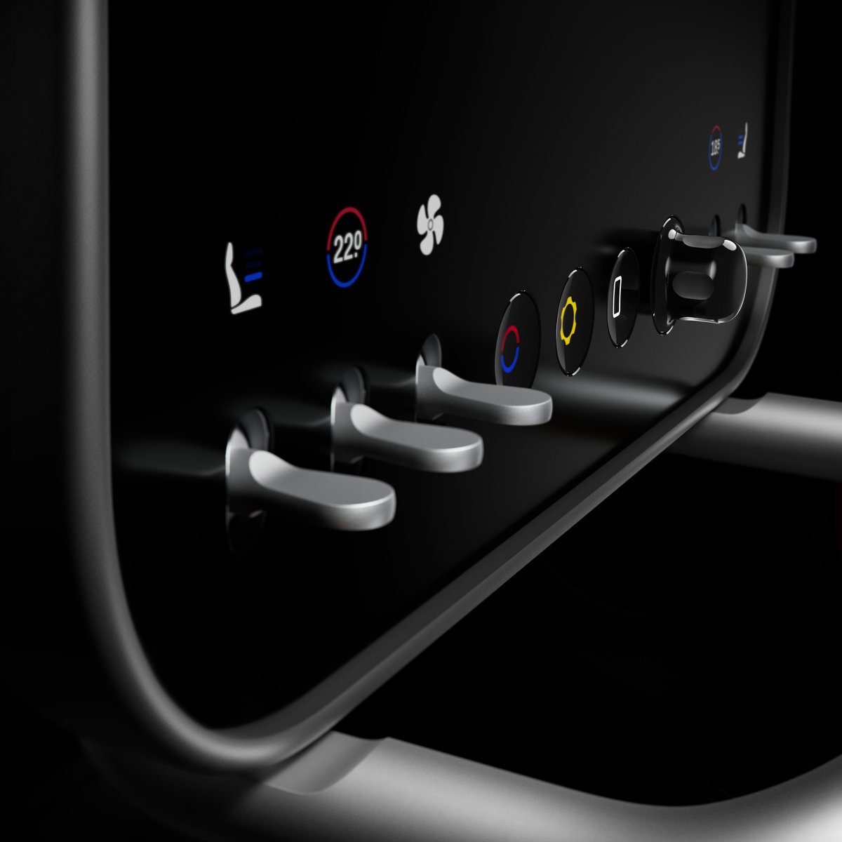 richardrx's tweet image. Pra quem é de fora eu digo é extremamente difícil chegar em algo tão simples na indústria automotiva.

Existem uma infinidade de regulações, centenas de sensores e dezenas de botões herdados.

Simplificar torna-se então não só um trabalho de design, mas de visão, negociação e…