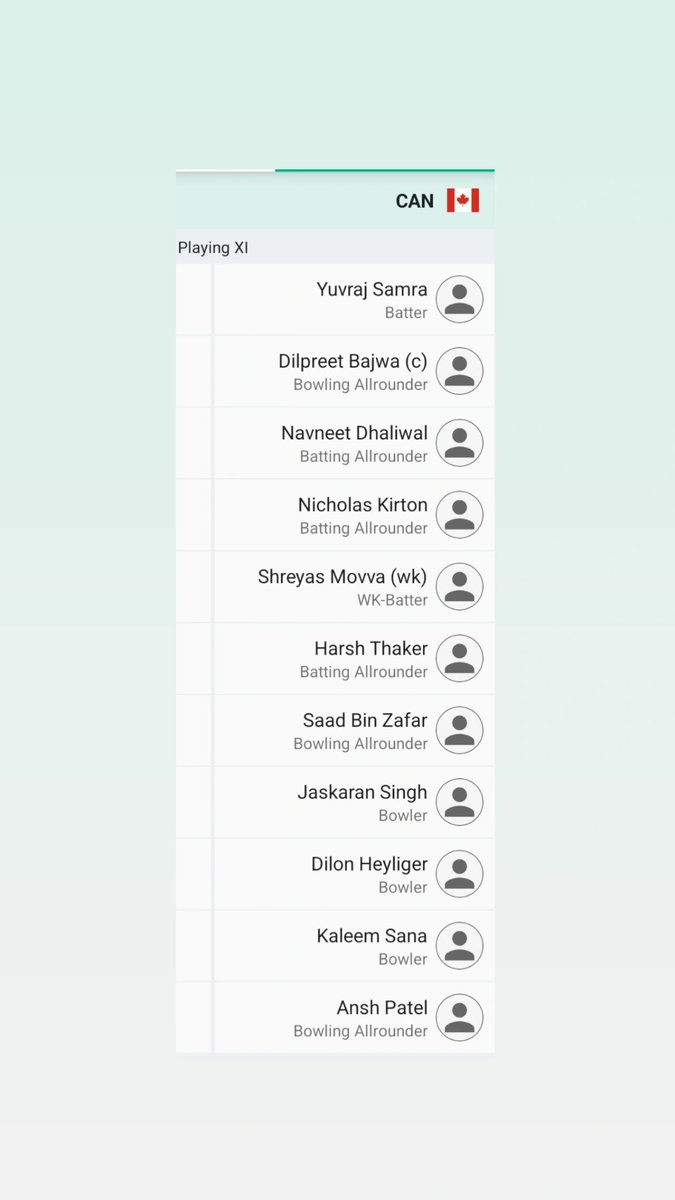 TAPAS_KP's tweet photo. Doesn't the Canada XI look more like the typical Punjabi XI
#T20WorldCup2026 https://t.co/UVZtURGBy2
