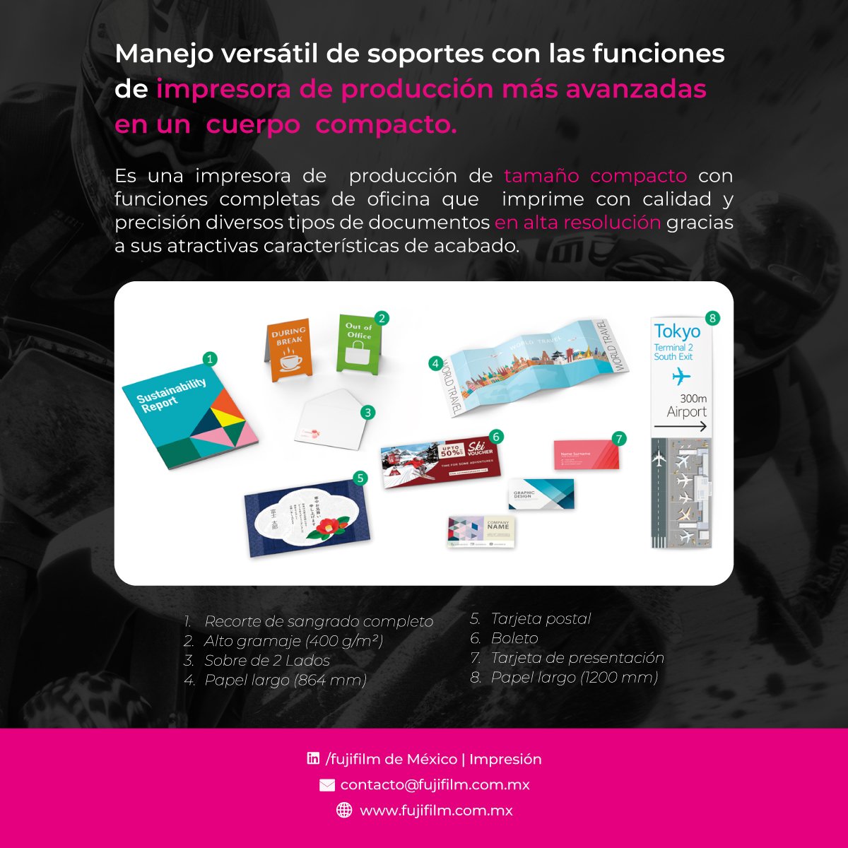 ¿Buscas una impresora con calidad profesional y alto rendimiento? 

Te presentamos la Revoria SC180, de <a href="/FujifilmMX/">Fujifilm México</a>