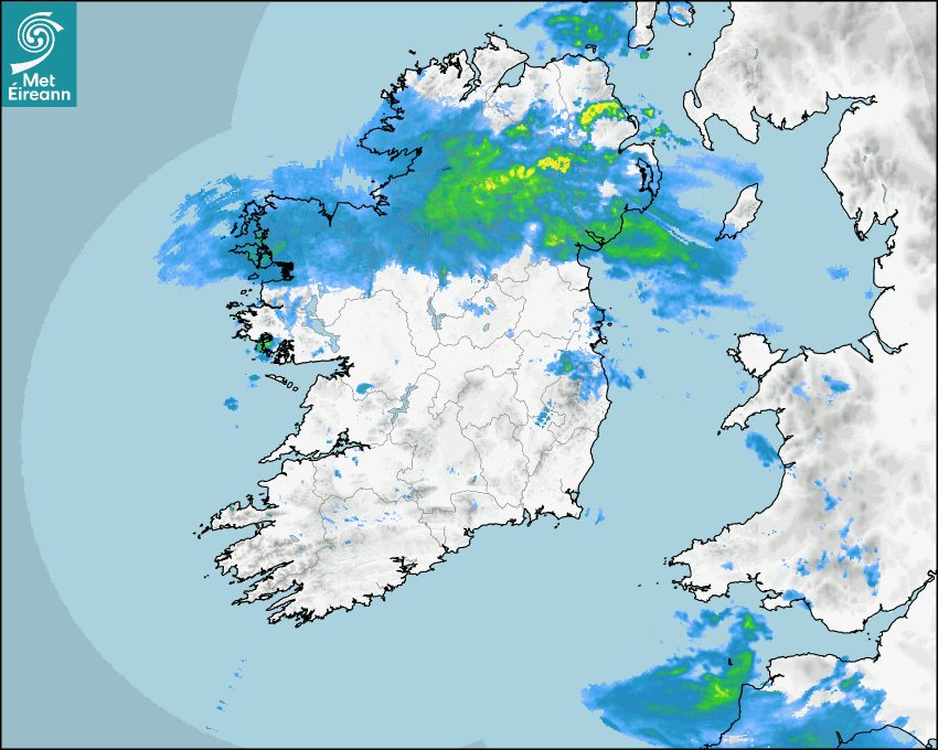 That rain is now confined to northern areas it will continue to push northwards through this evening staying quite cloudy with a few limited sunny spells in places