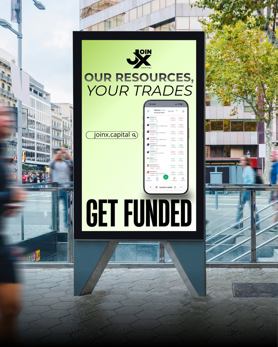 joinxcapital's tweet photo. Stop trading your own lunch money. 💸
Why risk your personal savings when you can trade with ours? At JoinX Capital, we provide the buying power; you provide the strategy.
📈
#PropFirm #Trading #GetFunded #ForexTrader #JoinXCapital https://t.co/JE8OAa9n4V