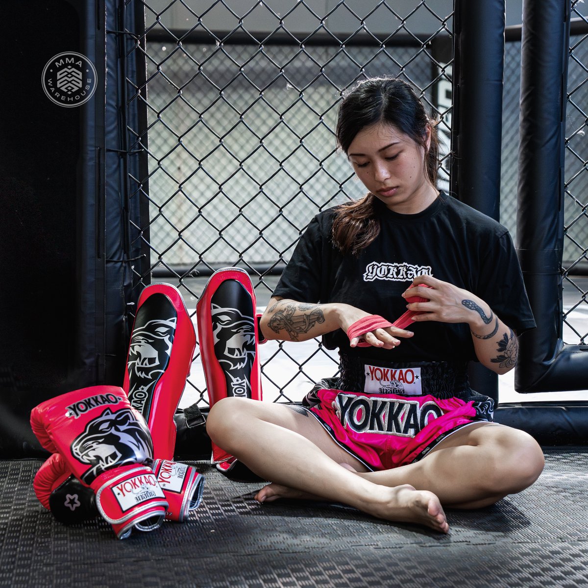 mmawofficial's tweet photo. YOKKAO head to toe. Gear that has made to last. Shop premium fight gear at https://t.co/8oTECQjldV. https://t.co/mCxENZjFGF