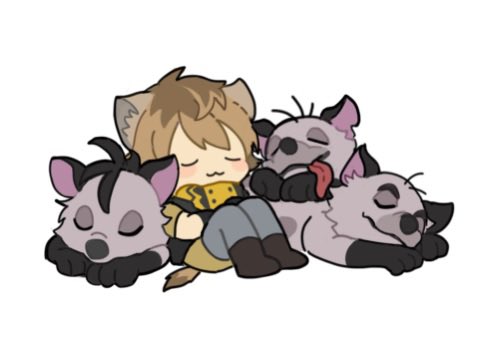 og_gkl's tweet photo. 大昔描いたすやすやｻﾊﾞﾅｸﾛ〜 https://t.co/flJlKlA3pT
