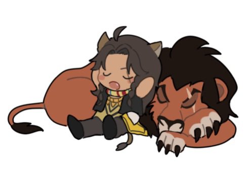 og_gkl's tweet photo. 大昔描いたすやすやｻﾊﾞﾅｸﾛ〜 https://t.co/flJlKlA3pT
