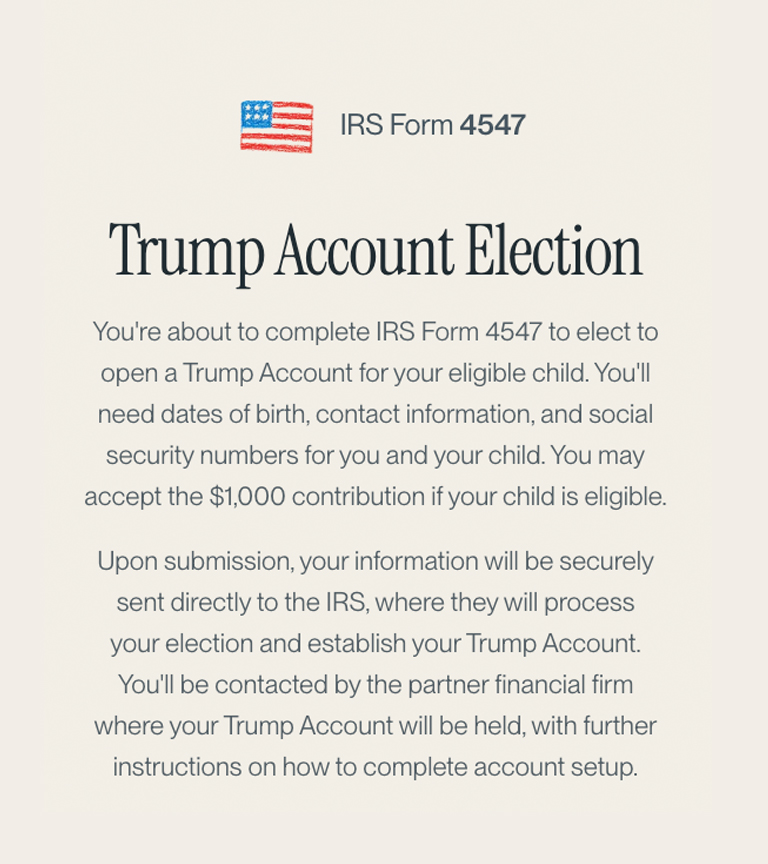 Invest America | Trump Accounts tweet media