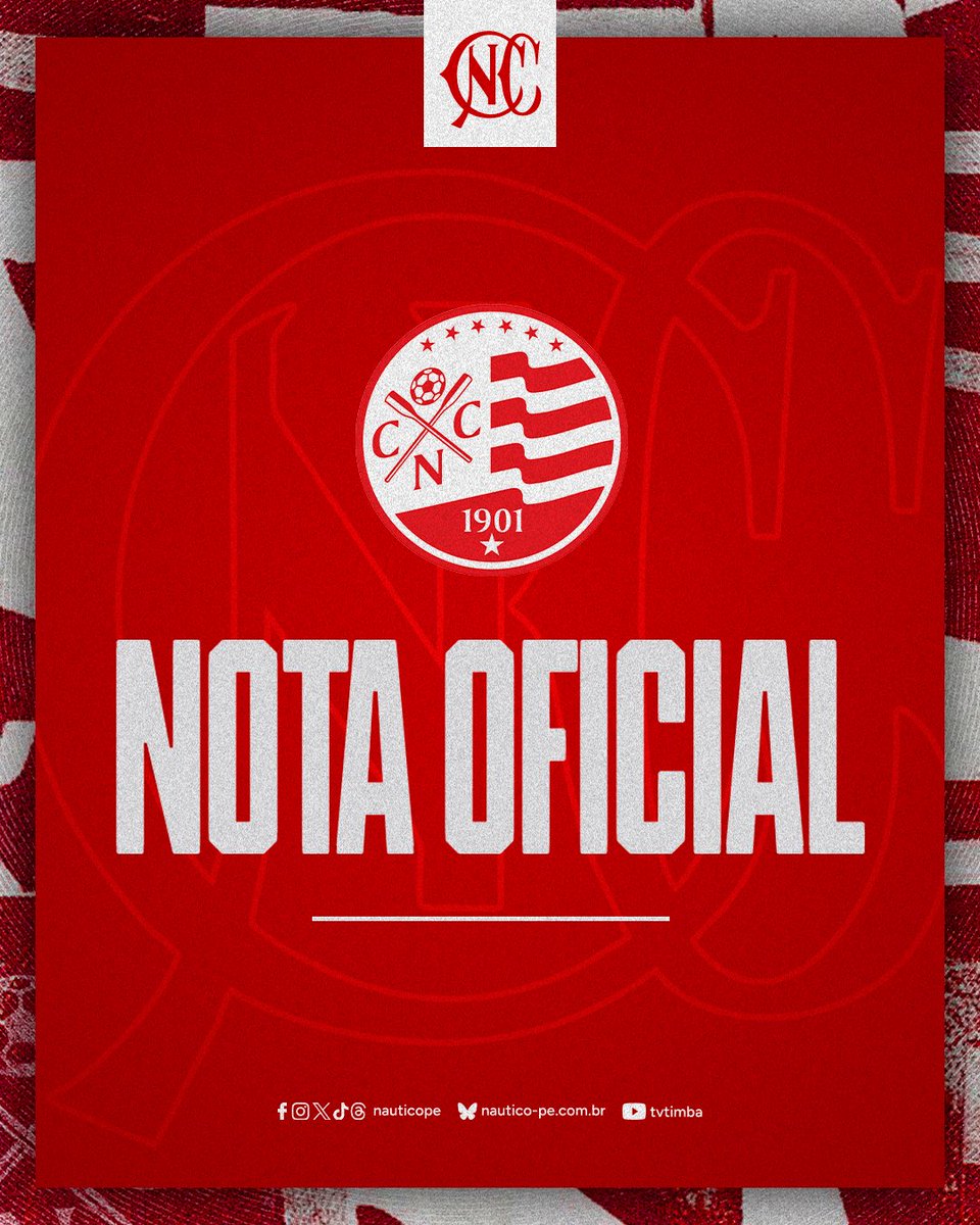 nauticope's tweet image. O Clube Náutico Capibaribe manifesta publicamente sua posição contrária às discussões que envolvem uma possível alteração na data das semifinais do Campeonato Pernambucano, por entender que tal medida fere os princípios básicos de isonomia, previsibilidade e respeito ao…
