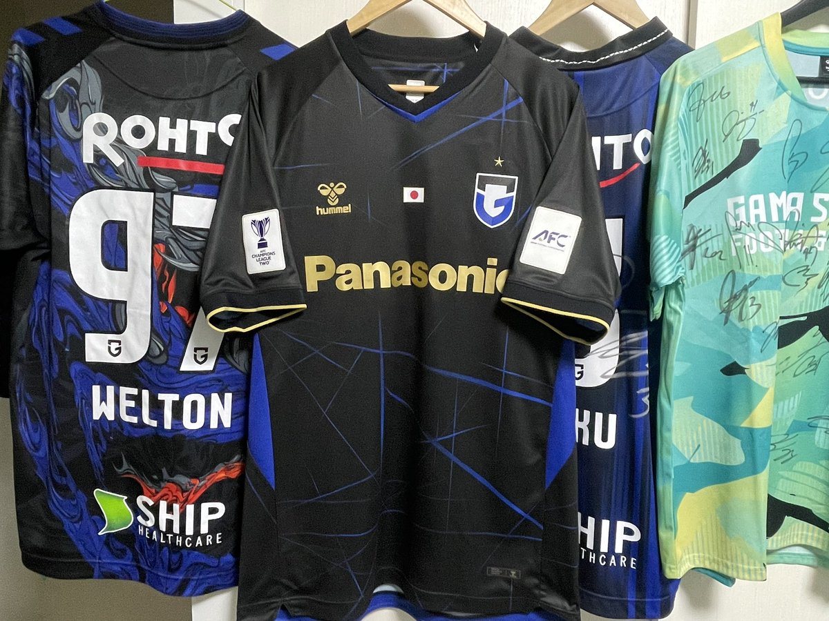 ACLユニ届いてた🔵⚫️ サイズ大きいけどオーセンティック🔥 どうか