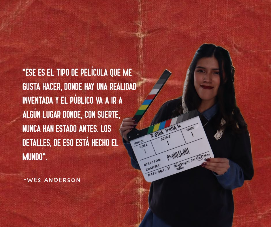 otraforma2026's tweet photo. Ayer fue el día mundial del cine 🎬 Y en Otra Forma no nos olvidamos de aquellos directores que nos dieron el empujón para crear nuestro propio cine ⭐️ #wesanderson #guillermodeltoro https://t.co/lUYcxmaRAp