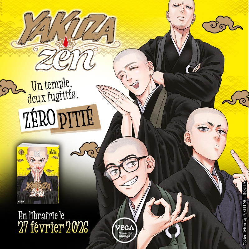 vegalivres's tweet photo. La voie du zen ou la voie du crime ? Un  jeune yakuza échappe au massacre de son gang et se retrouve obligé de se cacher dans un temple bouddhiste....où il va découvrir la discipline !