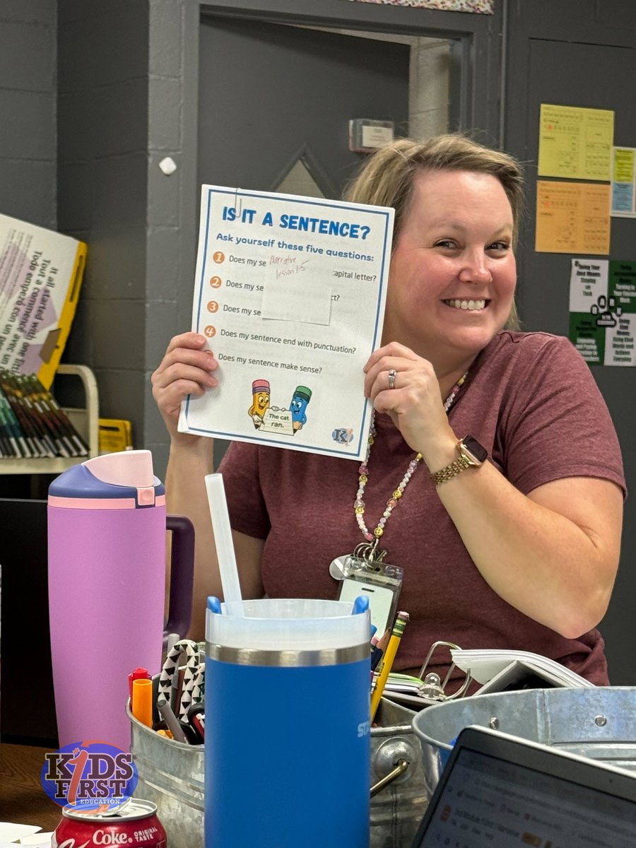 K1Education's tweet photo. When teachers collaborate, create, and commit, kids WIN!
📚✨
Ashville Elementary teachers partnered with #KidsFirst Coach Karen Carr to dive into WIN Writing for 3rd grade, strengthening literacy skills they can use every day in the classroom.
#WINforKids #KidsFirstAlways https://t.co/vMe3AMcXcT