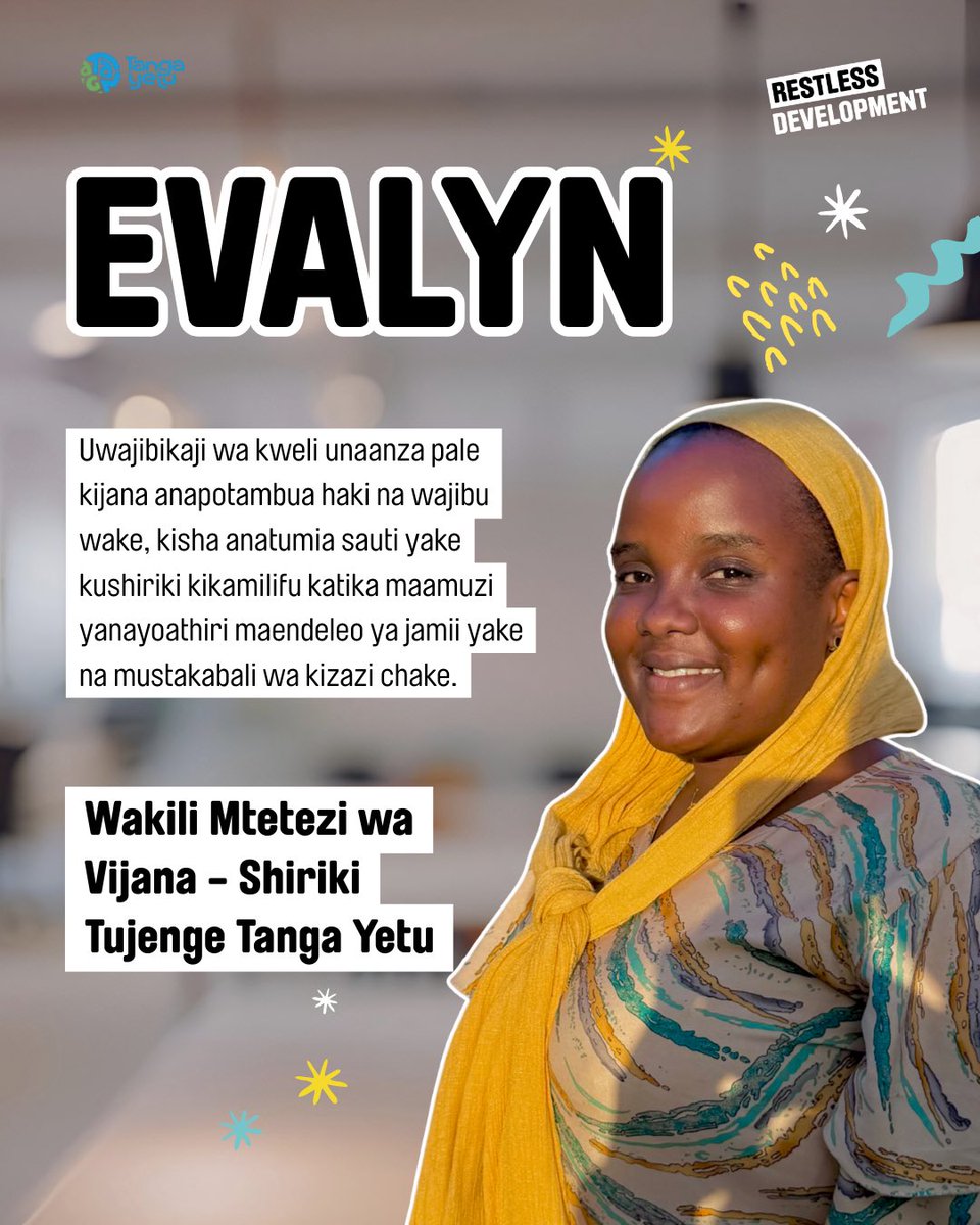 Restless Development Tanzania tweet media