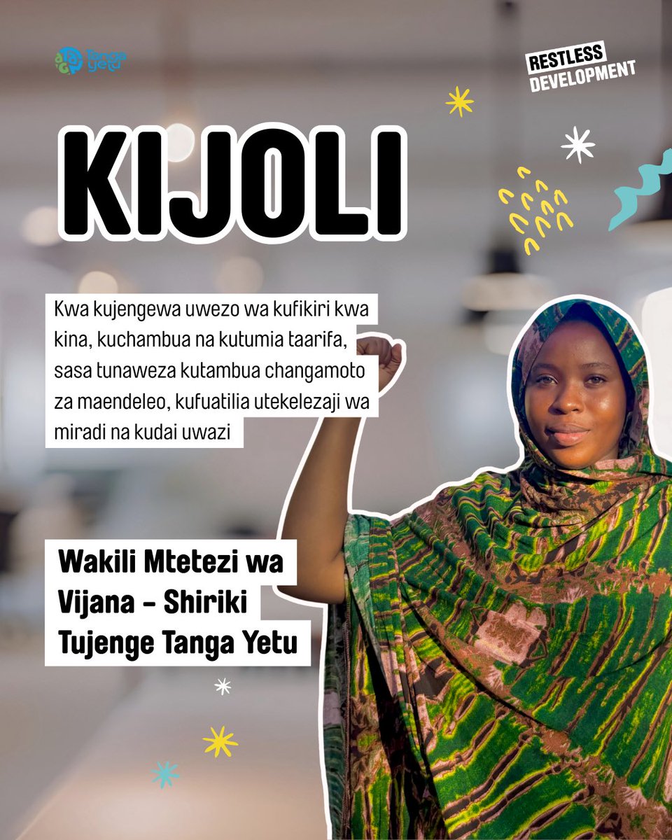 Restless Development Tanzania tweet media