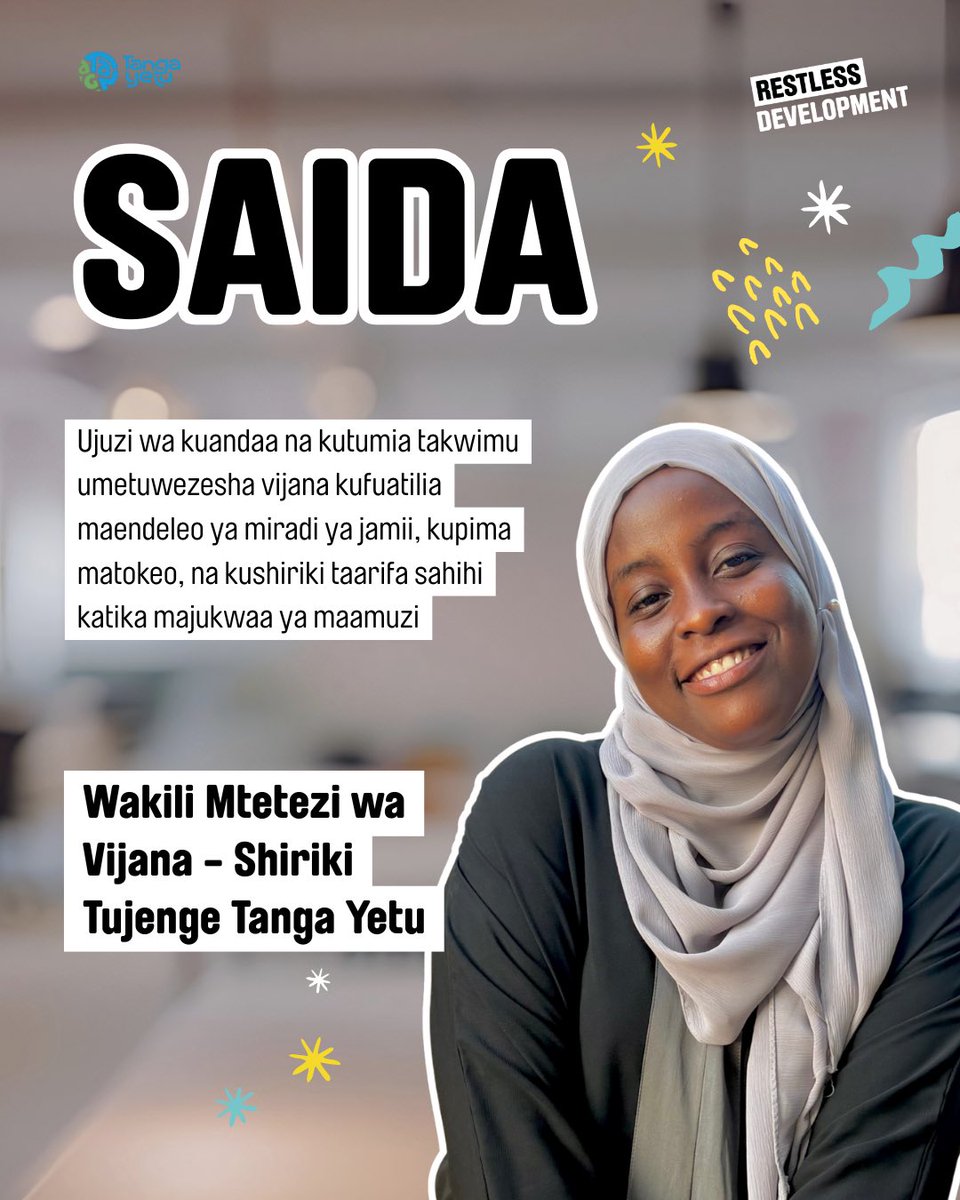 Restless Development Tanzania tweet media