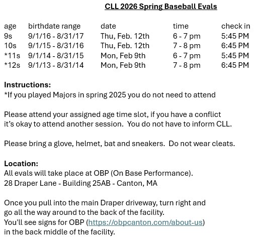 Canton Little League tweet media