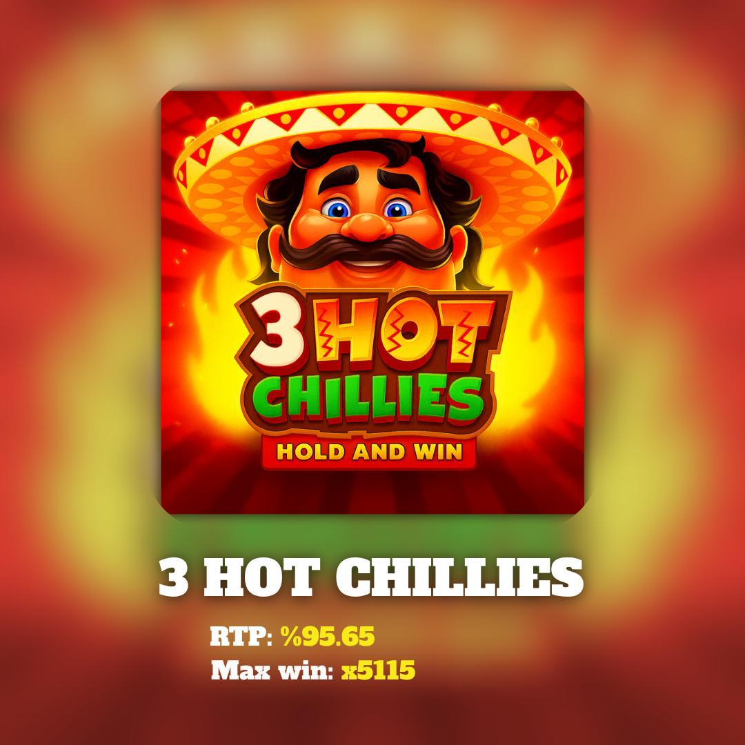 rubyfortune_de's tweet image. 🎰 3 HOT CHILLIES — SUPER SPICY WINS! 🌶️

Feel the heat! Super Bonus can explode anytime 💥
💎 RTP 95.65% | 💰 Max win x5115

🔥 Spin &amp;amp; win big 👉 winup.uno 👈
#SLOTBAR #CASIBOM #RBET