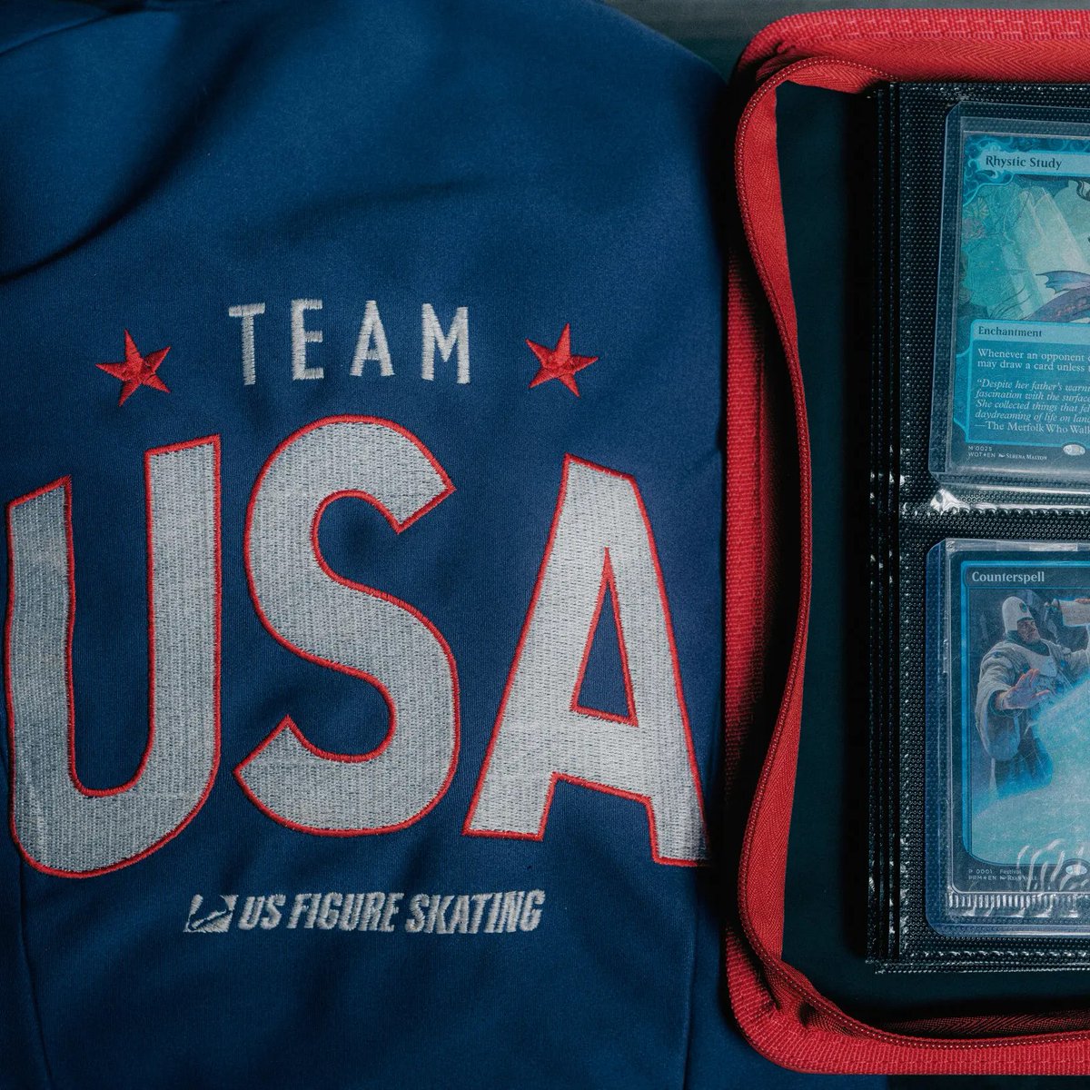 StarCityGames's tweet image. Congratulations to Olympic Champion and Magic player @AmberGlenn_ for an outstanding weekend at the 2026 Milano-Cortina Winter Games! 🥇

#TeamUSA #MTG #OlympicWinterGames