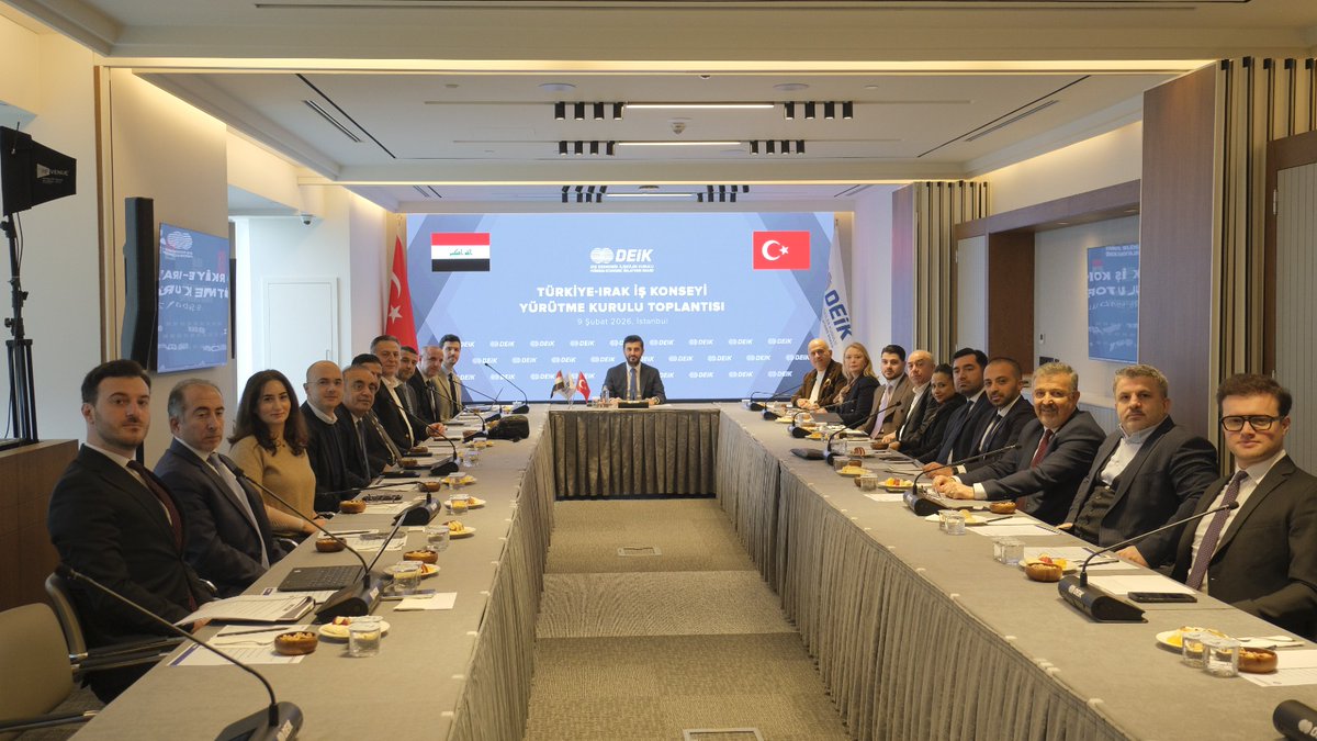 Türkiye-Irak İş Konseyimiz, <a href="/halitacar/">Halit Acar</a> başkanlığında, toplantı gerçekleştirdi.

İş Konseyi Başkan Yardımcılarının seçildiği toplantıda,
🔹İki ülke arasındaki ticari ilişkiler,
🔹Bankacılık, finans, su, vize ve lojistik gelişmeleri ve gelecek dönem faaliyetleri değerlendirildi.