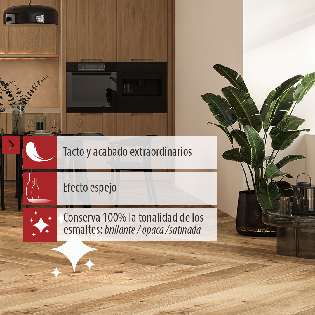 ✅ 𝗥𝗫-𝟯𝟬𝟰 𝗥𝘂𝗮𝗹𝗮𝗶𝘅 𝗔𝗾𝘂𝗮𝗹𝗮𝗰 ➡️ enlucido oleosintético en base acuosa.

✅ Su alta capacidad técnica permite 𝗰𝗼𝗻𝘀𝗲𝗿𝘃𝗮𝗿 𝗮𝗹 𝟭𝟬𝟬% 𝗹𝗮 𝘁𝗼𝗻𝗮𝗹𝗶𝗱𝗮𝗱 𝘆 𝗲𝗹 𝗯𝗿𝗶𝗹𝗹𝗼 𝗱𝗲 𝗹𝗼𝘀 𝗲𝘀𝗺𝗮𝗹𝘁𝗲𝘀, ya sean brillantes, satinados u opacos.