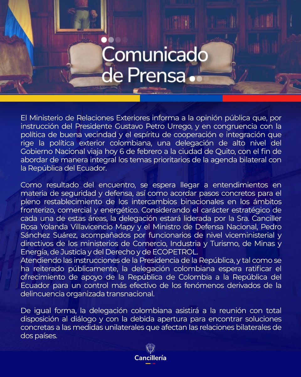 Embajada de Colombia en el Reino de Suecia tweet media