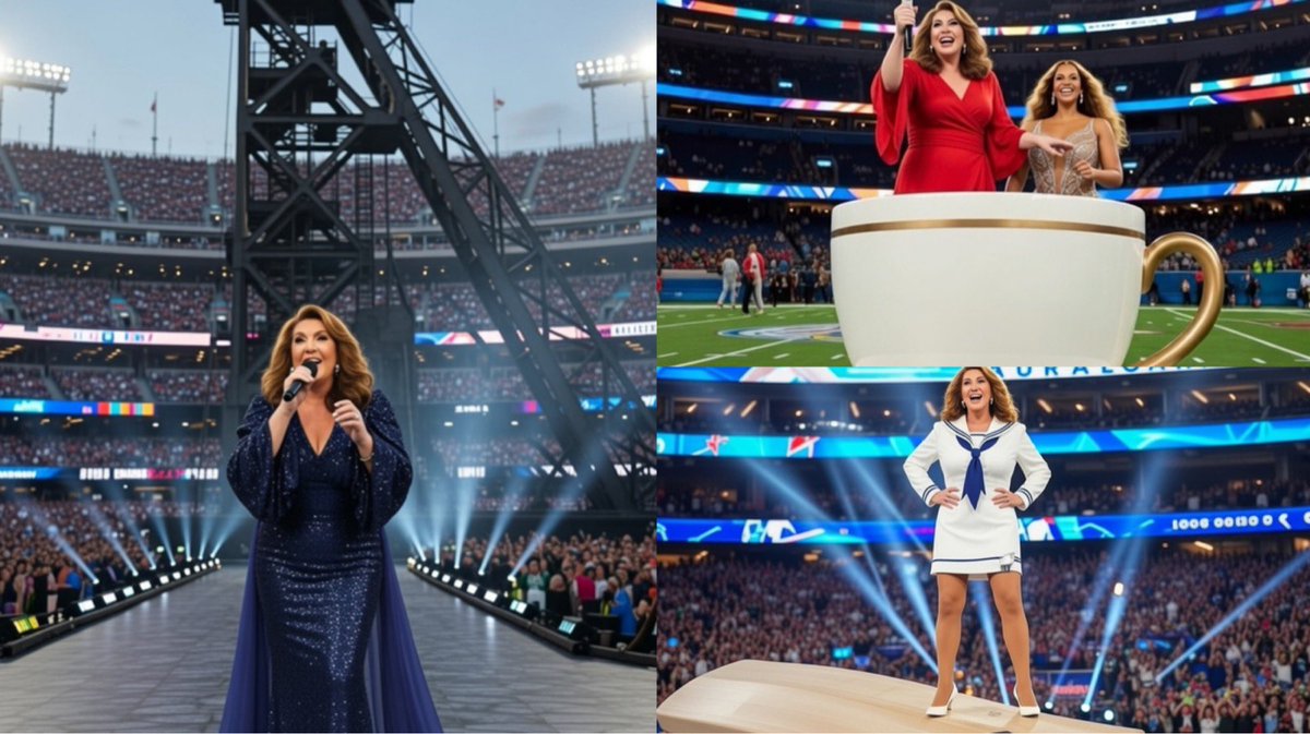 Jane McDonald dazzles in Super Bowl halftime show billed as “a love letter to Yorkshire”