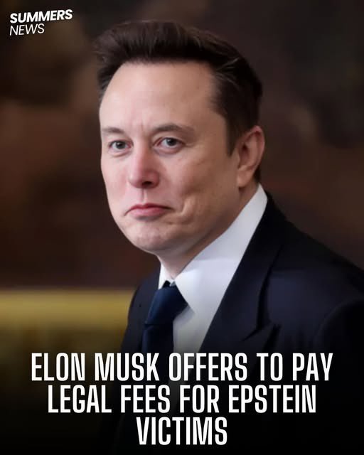 benonwine's tweet image. Elon Musk says he’s willing to put his money where his mouth is. He announced that he will personally cover the legal defense costs for Epstein victims who choose to speak publicly and tell the truth. 
If they are sued for naming their alleged abusers or Epstein clients, Musk…