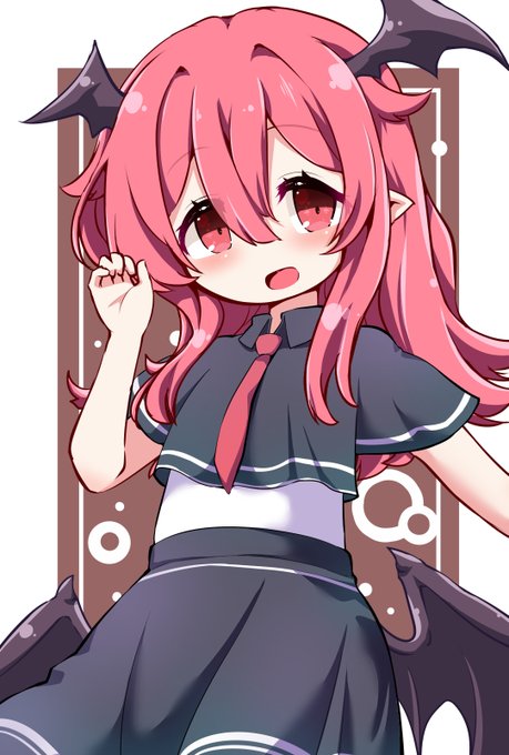 らくがき小悪魔こぁー
#東方 #東方Project #小悪魔 