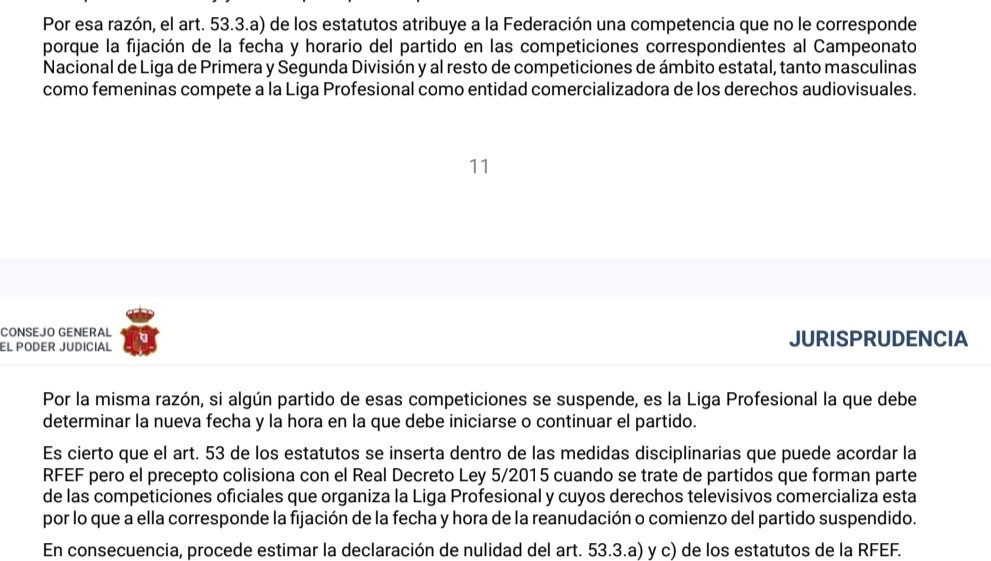 Laliga <a href="/LaLiga/">LALIGA</a> mienten en su comunicado contra el <a href="/RealOviedo/">Real Oviedo</a> como hizo en el comunicado del caso Olmo.

La sentencia de la Sala de lo Contencioso‑Administrativo de la Audiencia Nacional, Sección 6.ª, sentencia núm. 6725/2024, de 18 de diciembre de 2024, procedimiento 118/2020