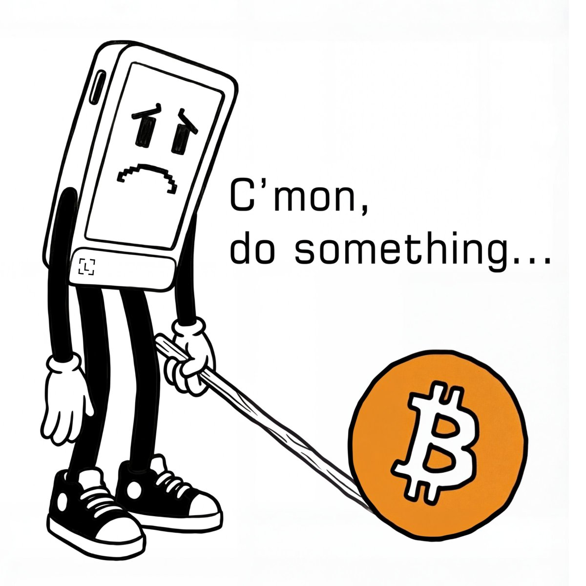 Real ones know how to set up DCA with Ledger Wallet so they're ready for when something DOES happen.