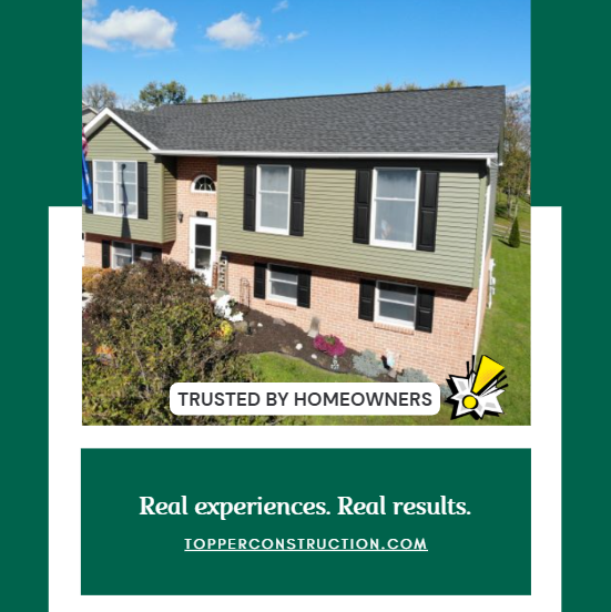 TopperConstruc's tweet image. The best feedback we get isn’t about the materials, it’s about trust.

Homeowners often tell us they appreciated the care, communication, and professionalism throughout their project.
➡️ topperconstruction.com/homeowners/
#TopperRoofing #CustomerExperienc...